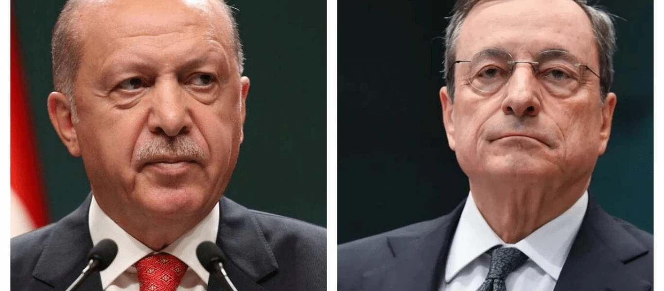 Αμετανόητος ο Μ.Ντράγκι για τον Ρ.Τ.Ερντογάν - Δεν ανακαλεί τον χαρακτηρισμό «δικτάτορας»